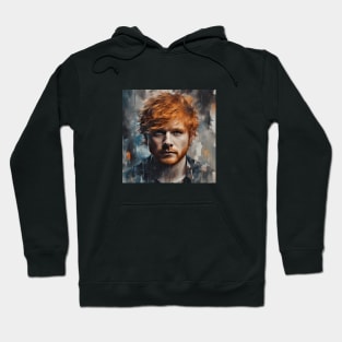 Portrait of Ed Sheeran Hoodie